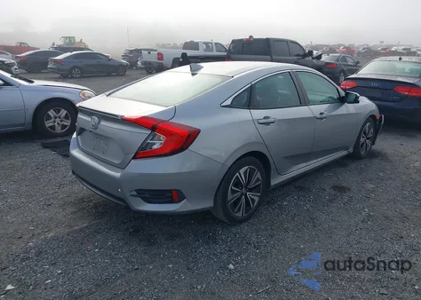 2017 Honda Civic Ex-L from USA, damaged, VIN 19XFC1F7XHE212287